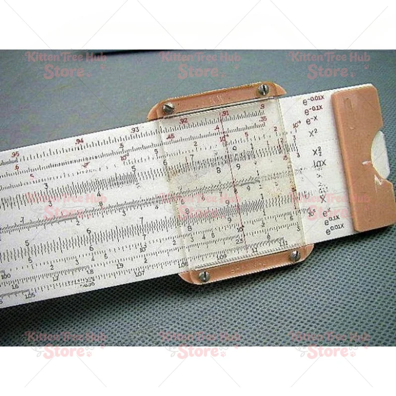 1960s-70s Logarithmic Slide Rule: Nostalgic Old Object, Folklore Ornament & Classic Calculator