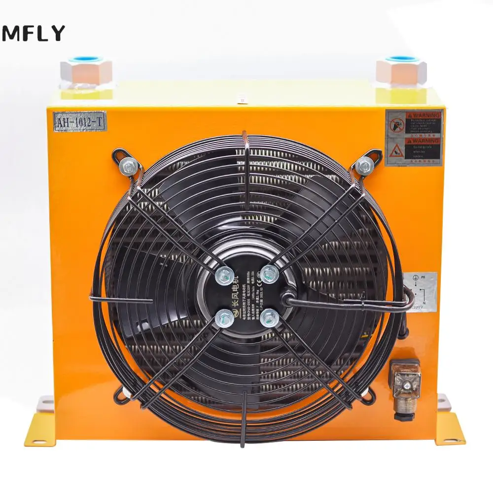 

100L/MIN Cooler Air-Cooled Oil Radiator AH1012T-CA Hydraulic Air Cooler Truck-Mounted Crane Modified Fuel Tank Cooling