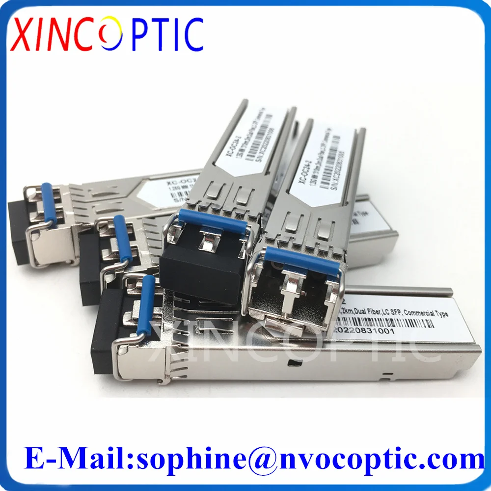 

10Pcs 1.25G MM 1310nm,2km,Dual Fiber,LC SFP,Commercial Type,Gigabit Multimode Duplex DOM Transceiver Moudle