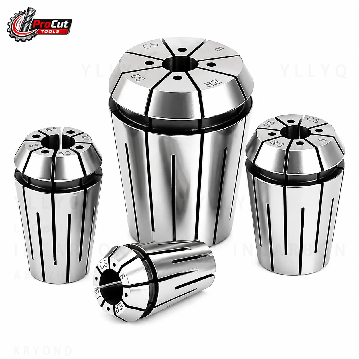 ER16 ER20 ER25 ER32 Internal Cooling Collet End Face Water Outlet Water Supply Collet for CNC Tool Holder Milling Machining