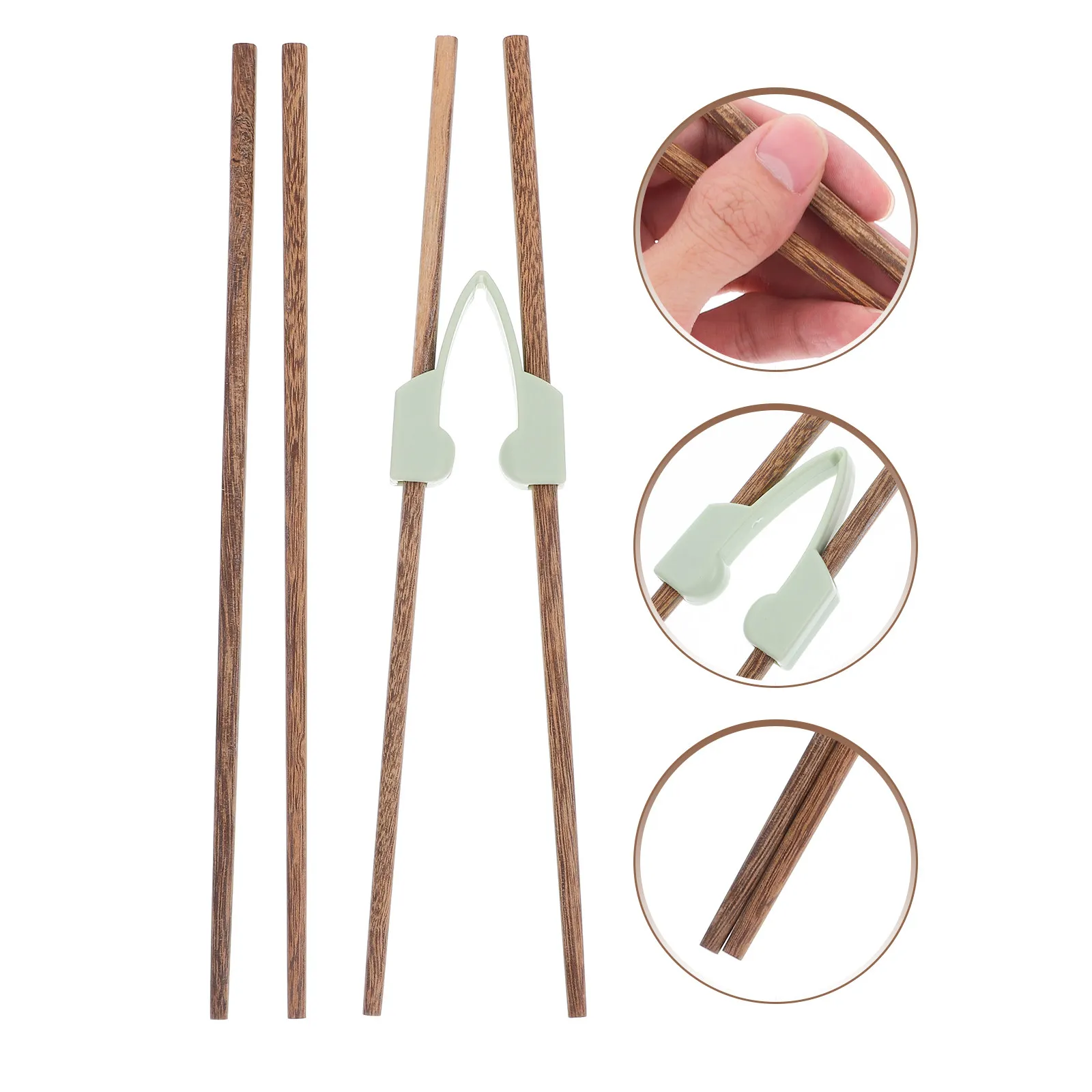 

Reusable Anti-Shake Chopsticks For Elderly Adjustable Non-Slip Training Tool Adaptive Eating Utensils For Seniors Hand