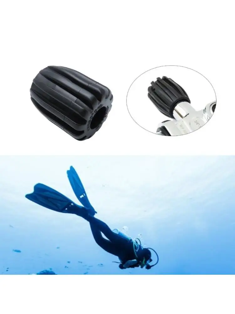 Q39E Ergonomic Scubas Valves Handle with Directional Arrows for Underwater Equipment
