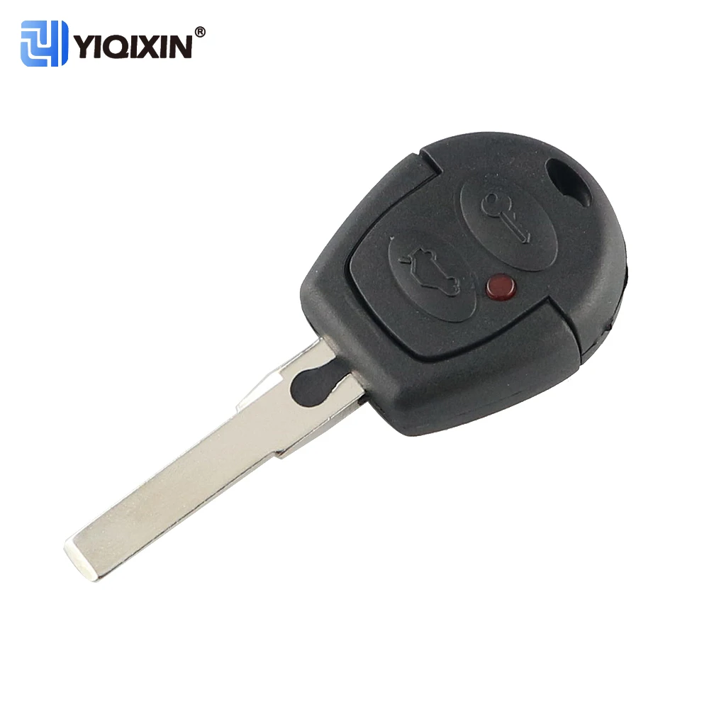 For VW Polo Golf Jetta Sharan Volkswagen Seat Ibiza Leon Toledo Mii Altea Remote Car Key Shell For SKODA FABIA OCTAVIA No Logo