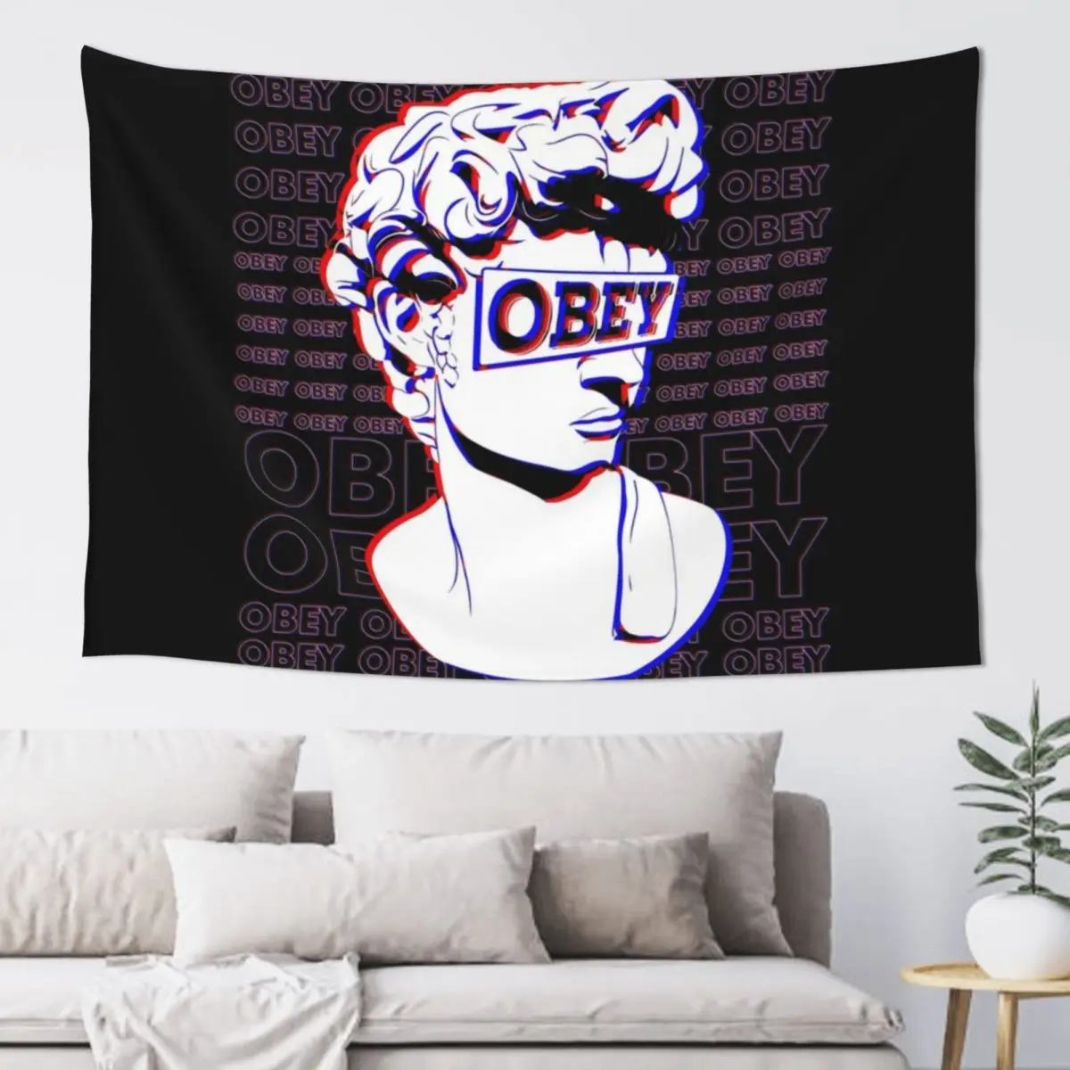

Obey Greece Tapestry Room Decor For Girls Bathroom Decor Tapestry
