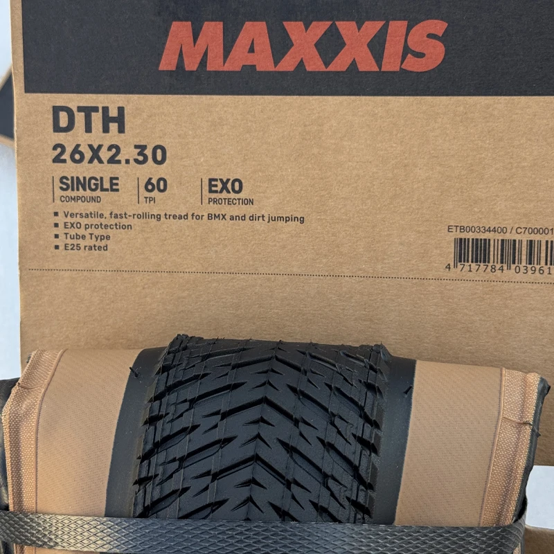 Maxxis DTH 26er Dirt Jump Fahrradreifen 26x2.3 60TPI Faltbarer MTB Mountainbike Freestyle-Reifen – Detail 4