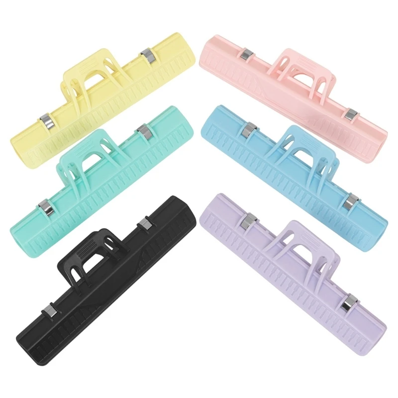 Colorful Plastic Music Book Page Note Clip Piano Holder Music Score Fixed Clip Guitar Violin Piano Player Spring Clips 24BD