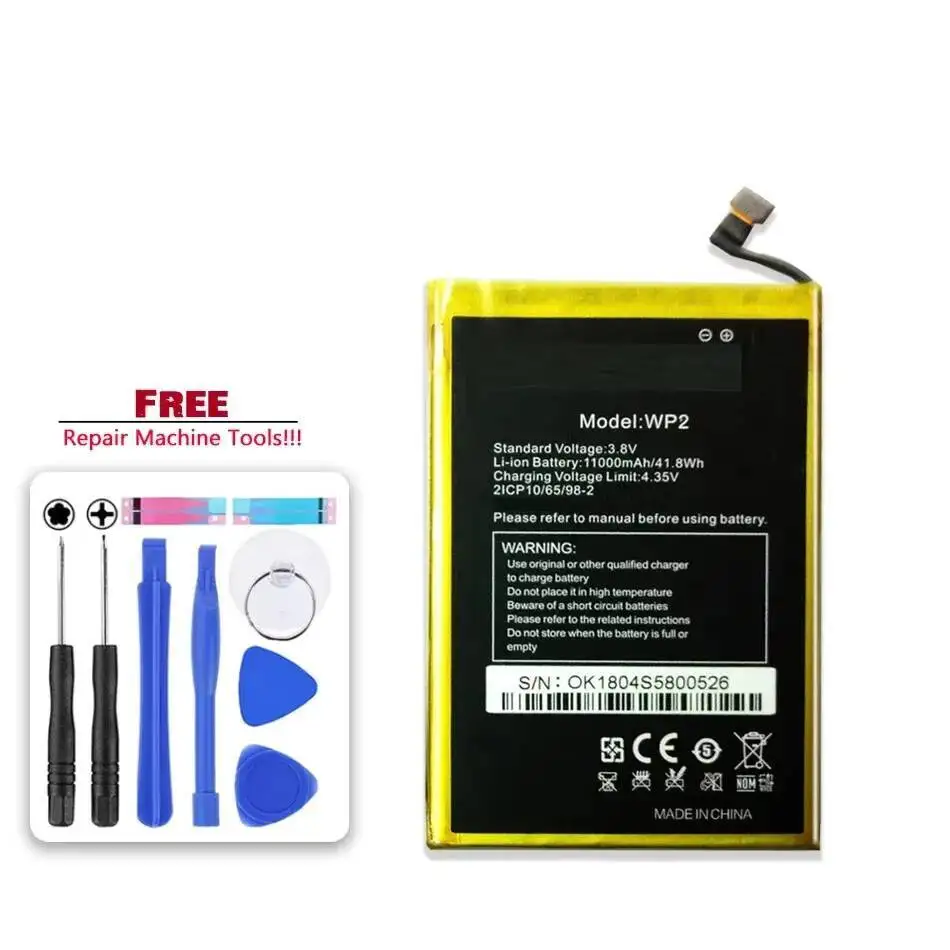 

For Oukitel WP2 Mobile Phone Battery Long-Lasting Performance 10000Mah