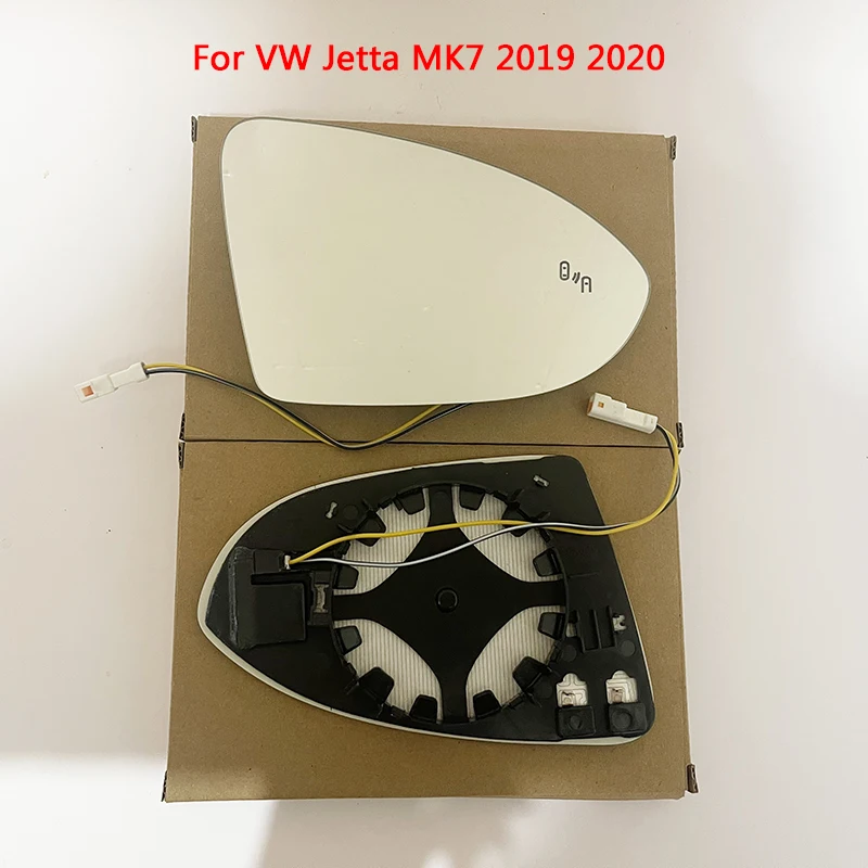 Auto Heated Blind Spot Warning Wing Rear Mirror Glass USA Version For VW Jetta MK7 2019 2020 - view 4