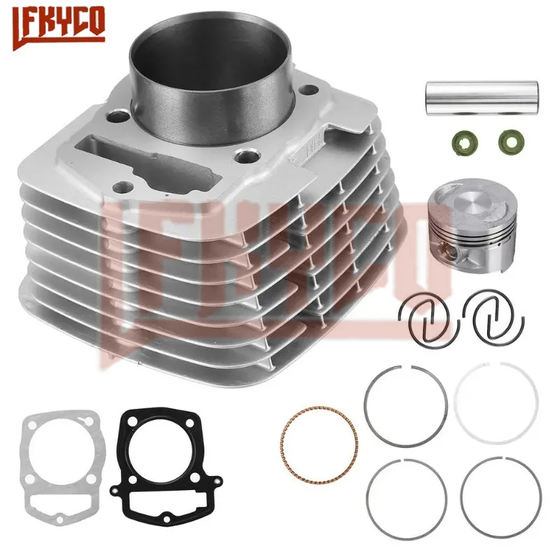 Motorcycle 65.5mm Engine Cylinder 250CC Big Bore 63.5mm Piston Kit Motor For Honda CRF 230F SL XR 230 97-08 Motoblock ATV Parts