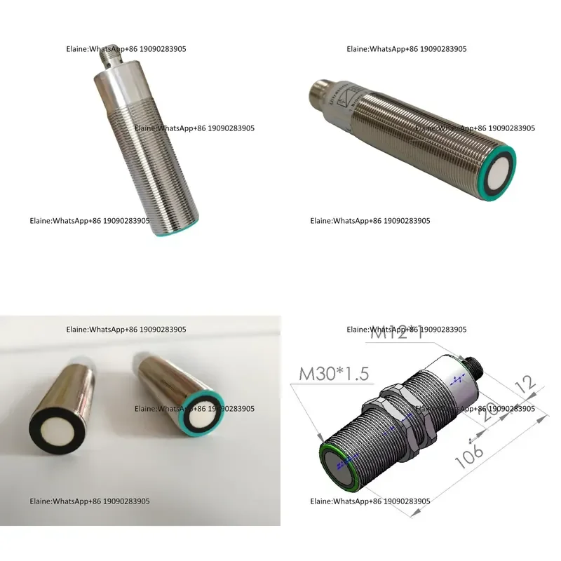M30 2m PNP NO/NC Water Level Monitoring System Ultrasonic Proximity Sensor