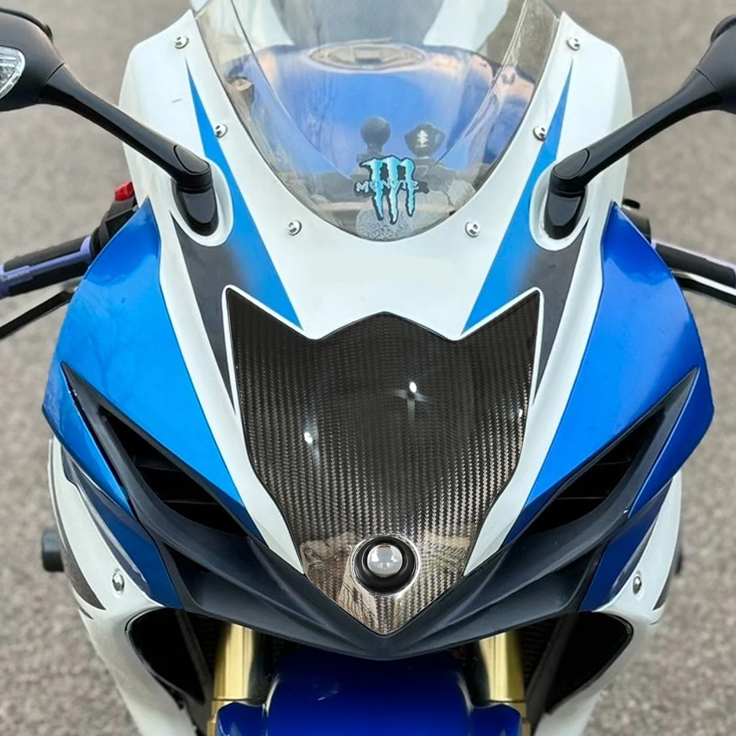 For SUZUKI K11 GSXR600 GSXR750 GSX 600R GSX 750R 2011-2025 Carbon Fiber Motorcycle Modification Accessories Headlight Components
