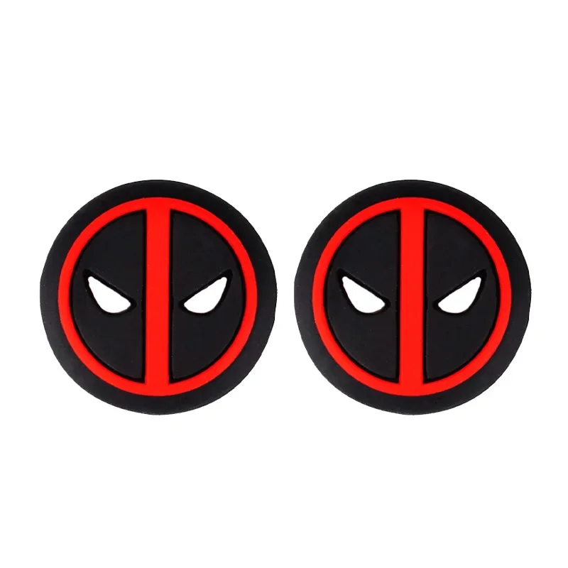 1/2pcs Marvel Spiderman Silicone ThumbStick Cap Cover for Playstation PS4 PS5 Xbox Series Cartoon Gameing Controller Accessories