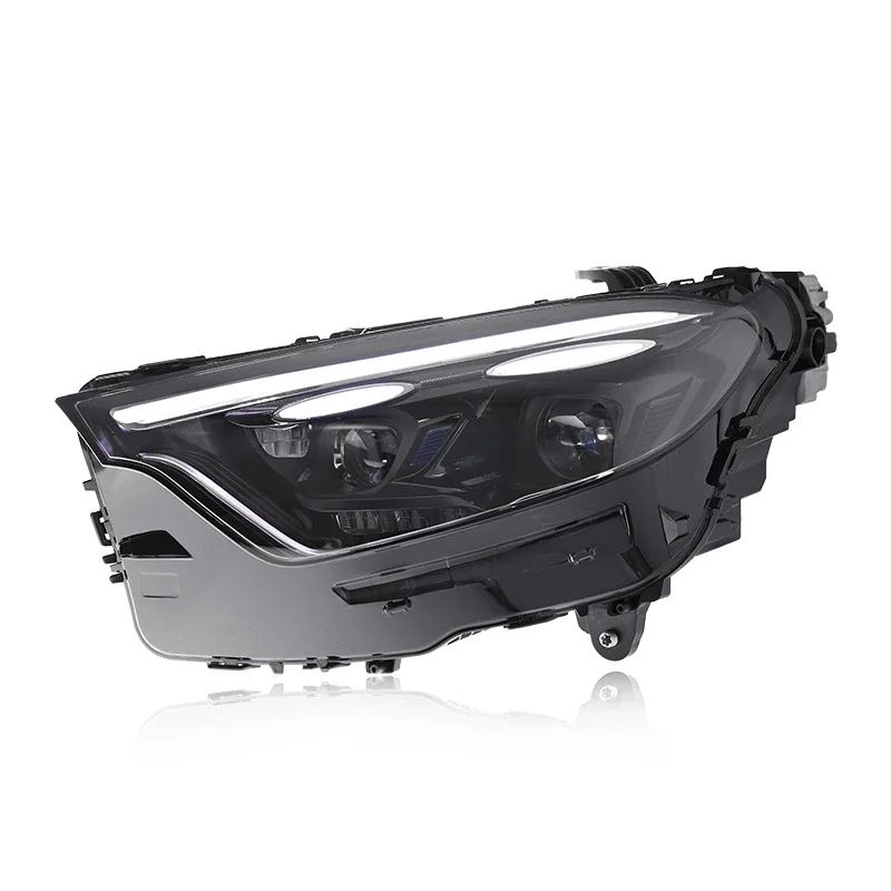 For 2023-2025 Mercedes-Benz GLC headlight assembly X254 high end model dynamic welcome LED daytime running light lens