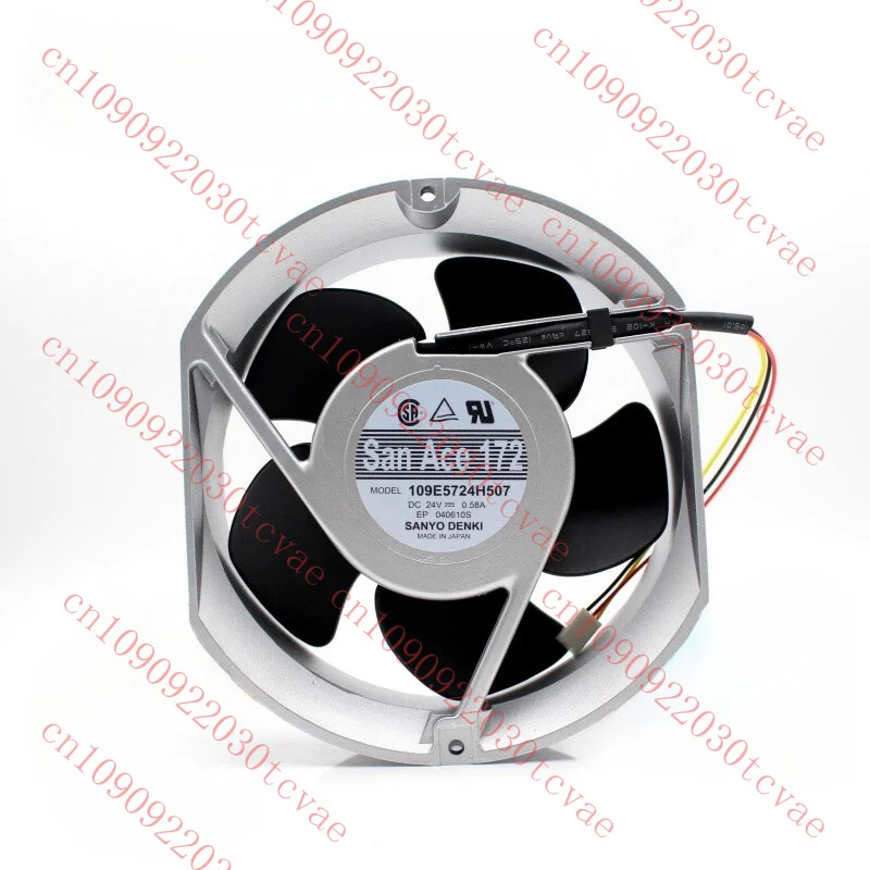 

Для SANYO 109E5724H507 DC24V 0.58A 3-контактный процессорный кулер охлаждающий вентилятор радиатора
