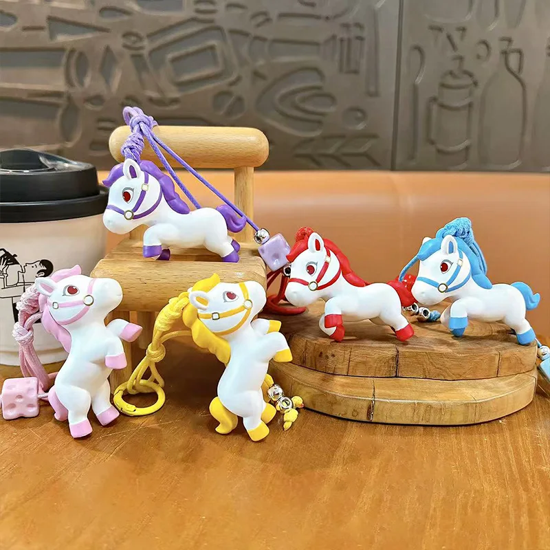 

Horse Year Small Horse Keychain Exquisite Cute Horse Bag Pendant Car Key Pendants Gift