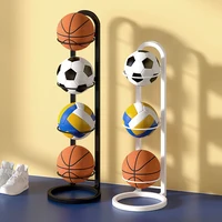 Indoor Children Basketball Storage Rack Put Ball Football Storage Basket Placed Rack Kindergarten Volleyball Stand Holder Space 4