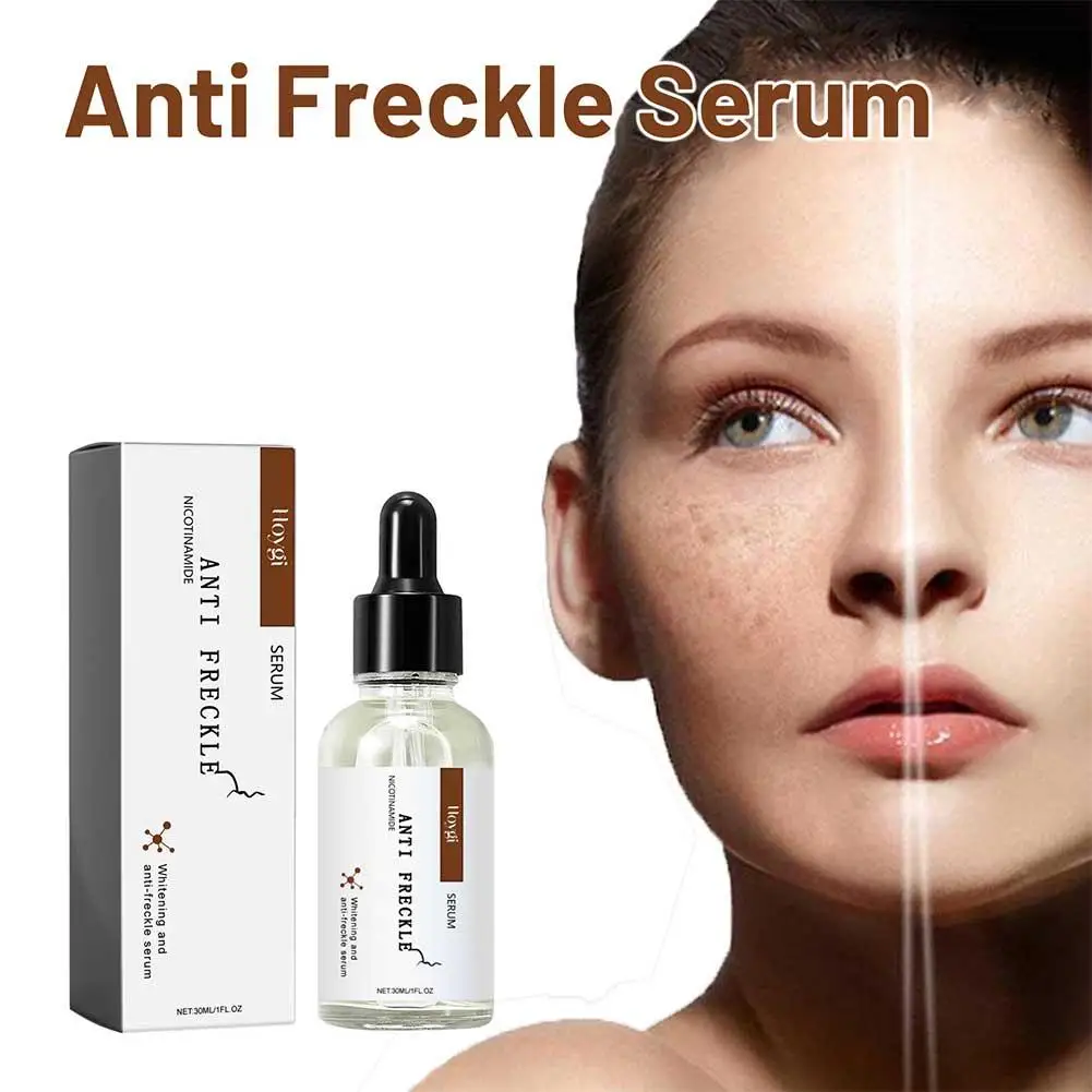 Anti Sommersprossen Gesicht Serum feuchtigkeit spendende Bleaching Gesichts straffung Gesicht Essenz Pflege aufhellen Lifting Creme Haut Reparatur Flecken Ski e8w6