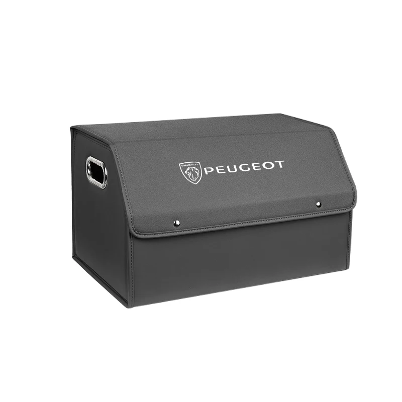 Boîte de rangement pour coffre de voiture, grande capacité, pliable, pour Peugeot 208 308 206 307 20