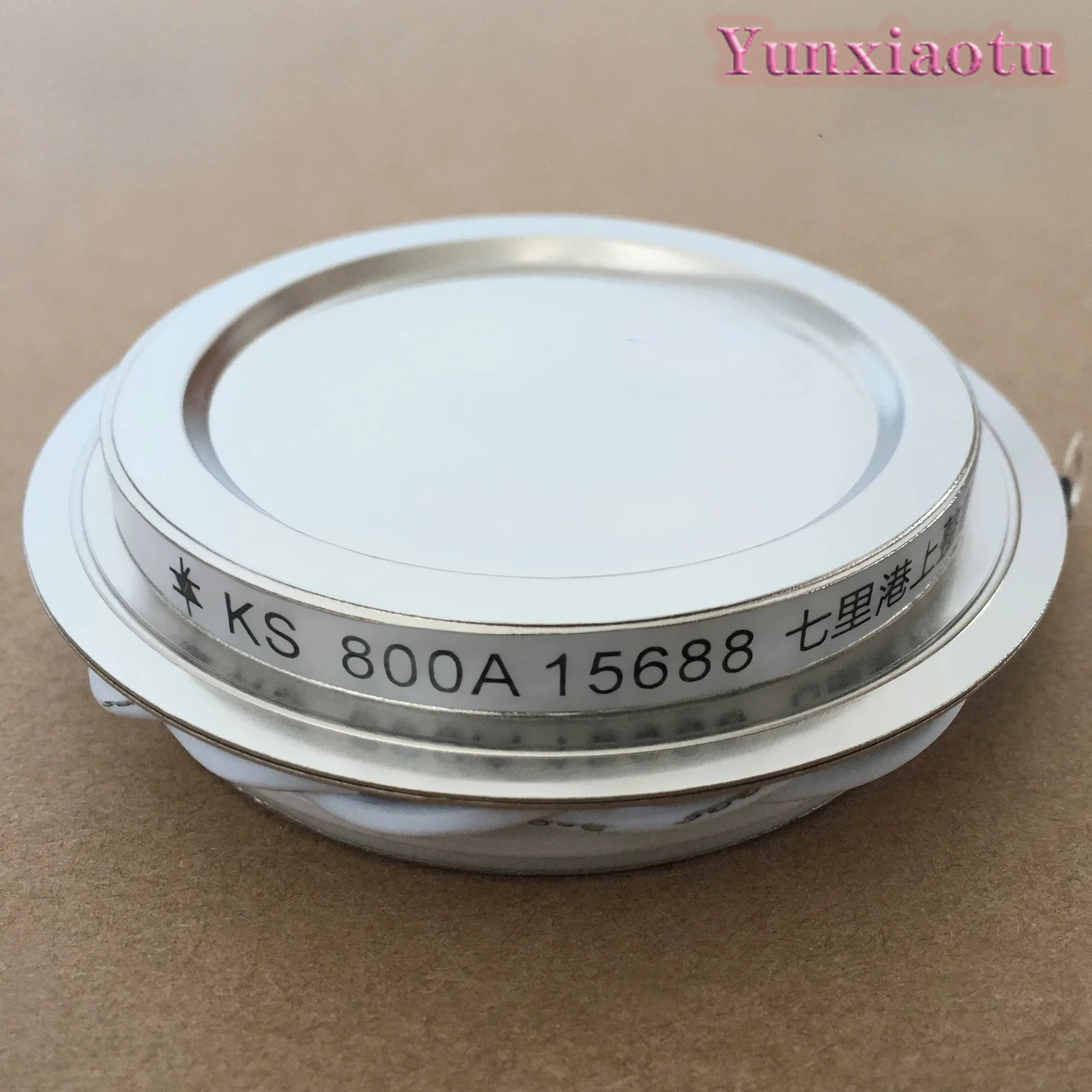 Bi-Directional Thyristor KS800A 800A 1600V Concave Ceramic Package Center Gate Double Side Cooling for AC Switch