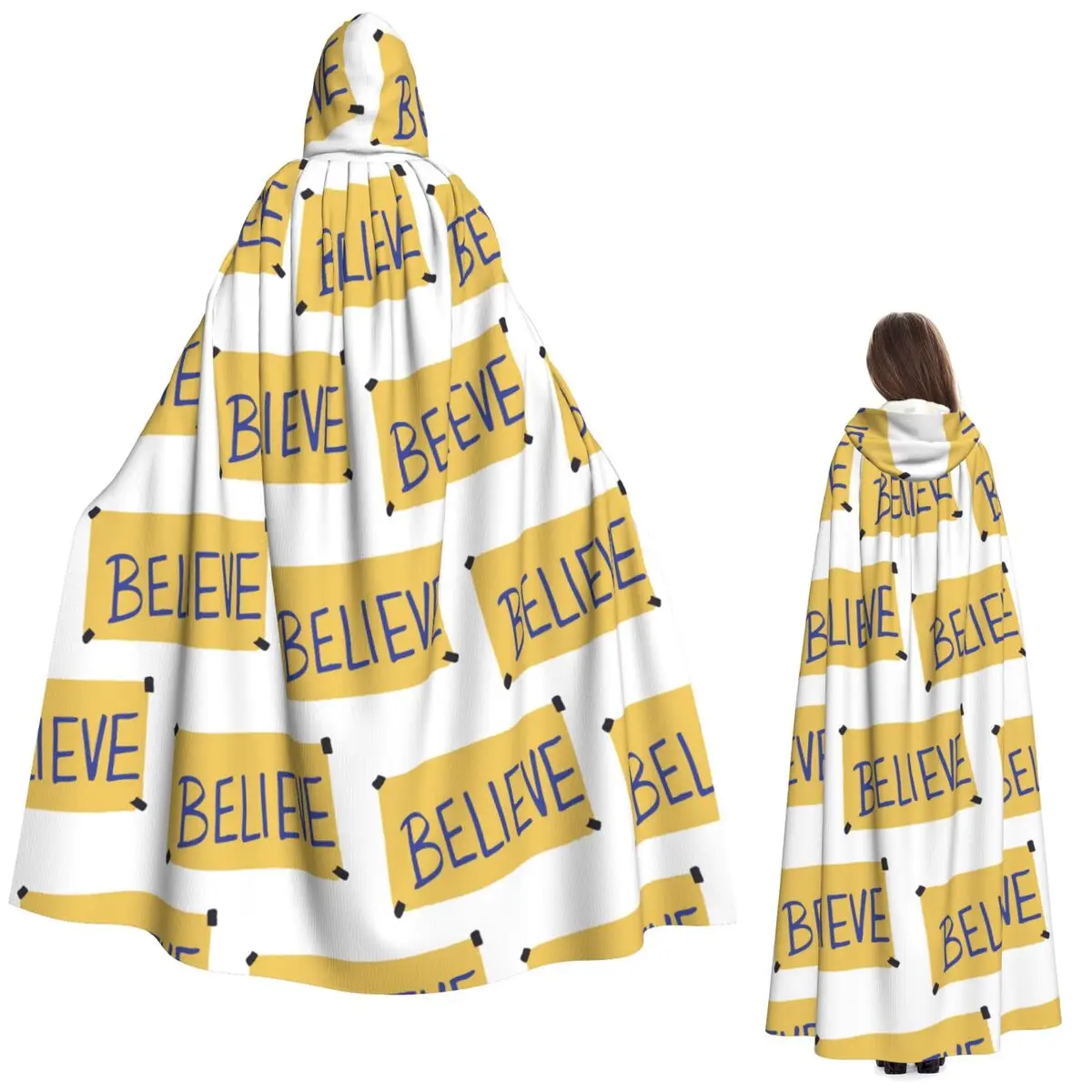 

Плащ-накидка с капюшоном «Тед Лассо: Верь» в средневековом стиле, костюм ведьмы, для косплея, на Хэллоуин, для взрослых, унисекс