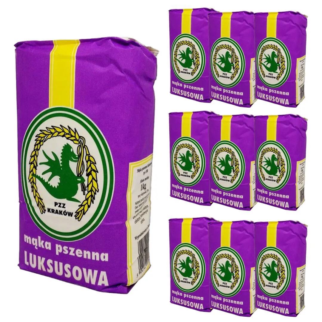 PZZ Mąka Luksusowa 1kg x 10 sztuk