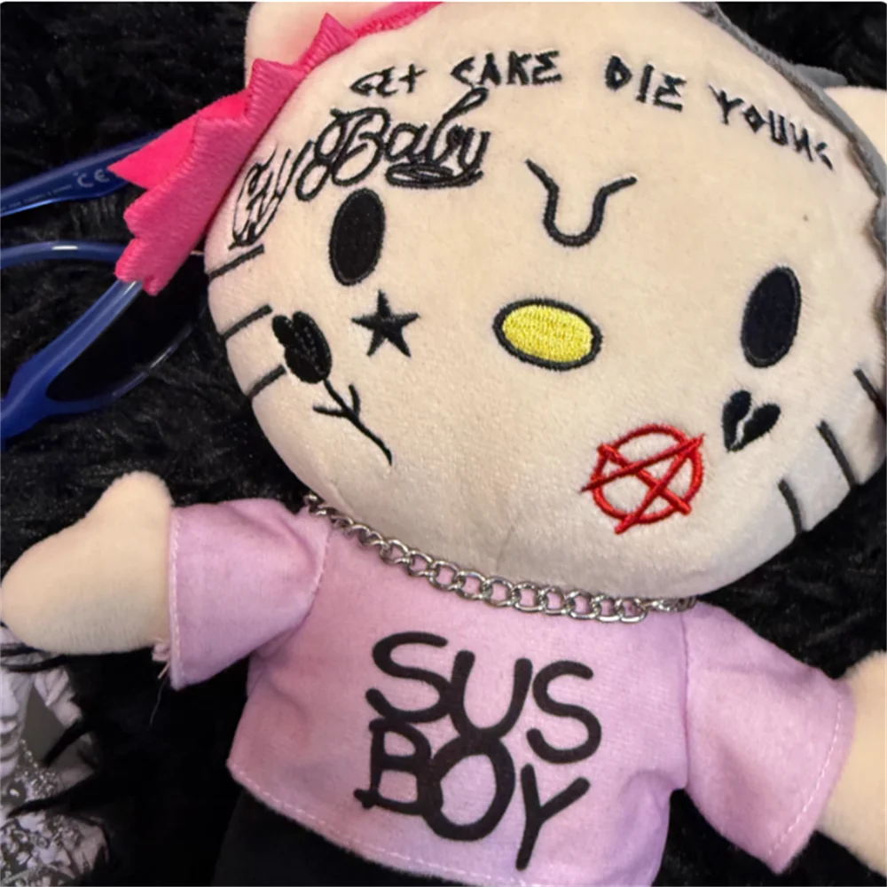 

Hello Kitty LIL Peep Plush Doll Figure Stuffed Toys Cute Boys Girls Christmas Gift