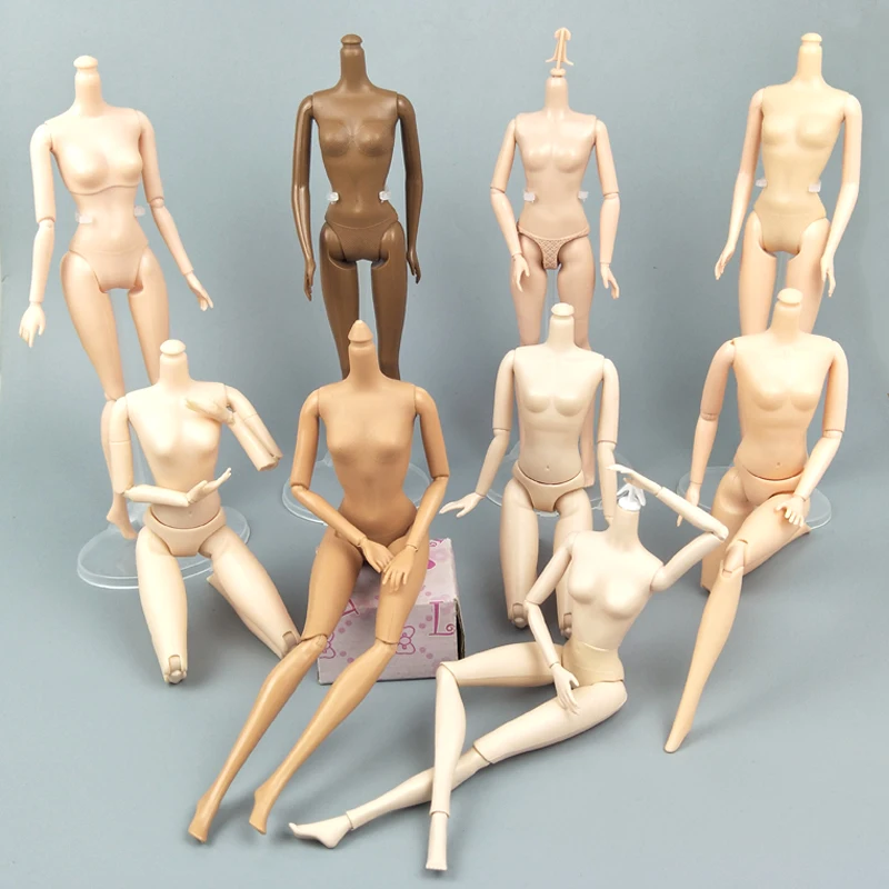 1/6 DIY Movable Nude Naked Jointed Doll Body For 1:6 11.5\