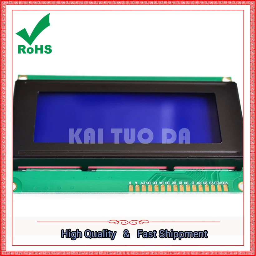 2004 LCD2004 LCD-scherm Blauw scherm om bibliotheekbestanden te leveren