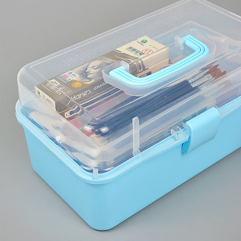 Three-Layer Folding Storage Box 2