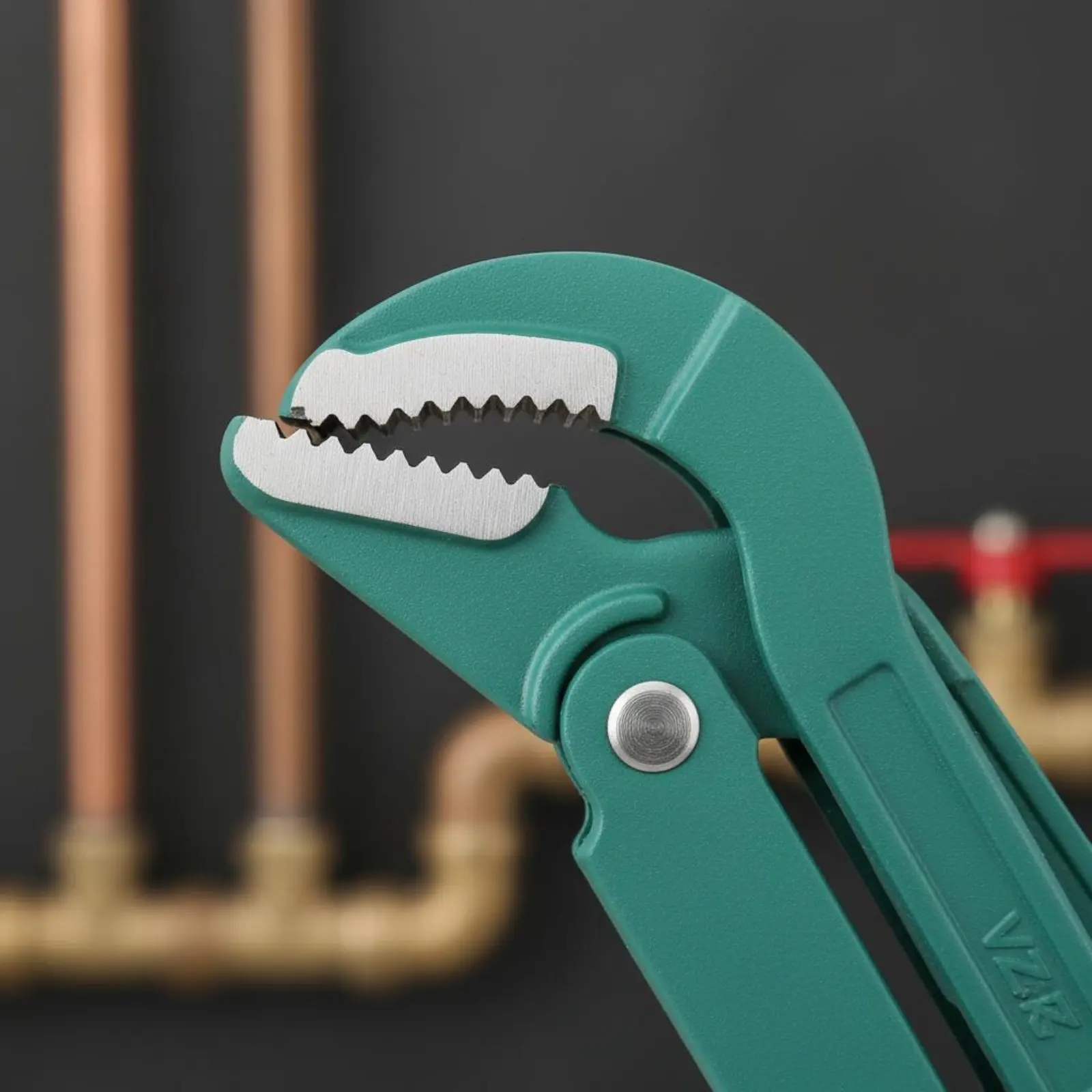 

Wide Mouth Pipe Wrench Industrial Grade Adjustable Pipe Wrench Repair Tool High Hardness Corrosion Resistant for Maintenance