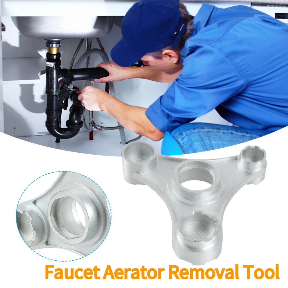 Narzędzie do wyjmowania perlatora kranowego Przenośny klucz do kranu Klucz do perlatora do ukrytych perlatorów gwintowanych