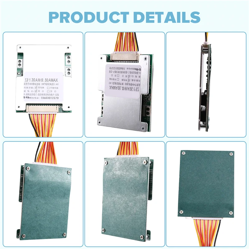 【People Favorite】Lithium Battery Balance Meter Li- Battery Pack Protection Board Protection Board