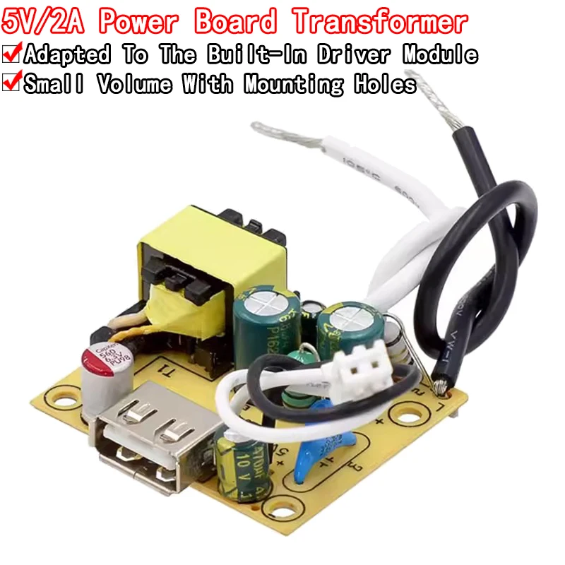 Isolated Power AC 110V 220V To 5V Switch Step Down Buck Converter Bare Circuit Board 5V 2A 10W AC-DC Switching Power Module