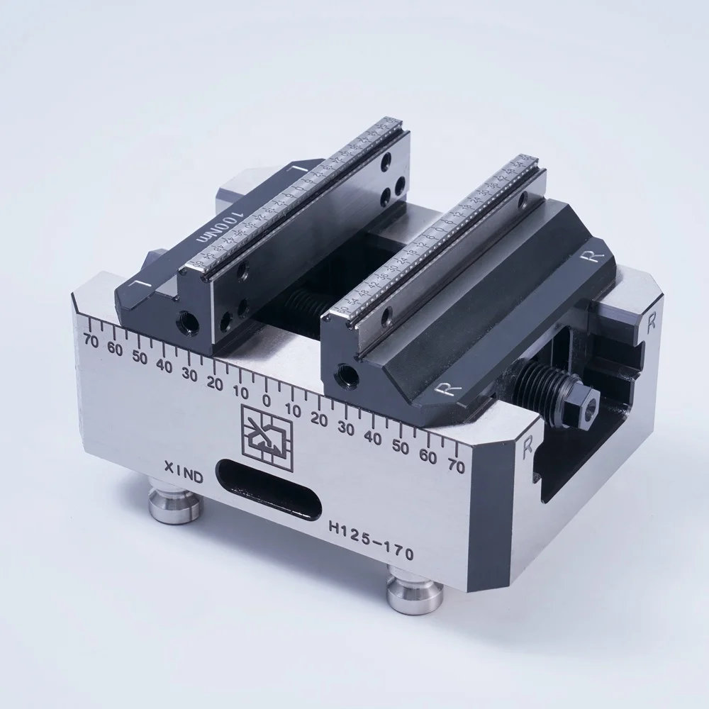 

H125 Style 4-axis 5-axis Universal Self Centering Precision CNC Vise Factory Direct