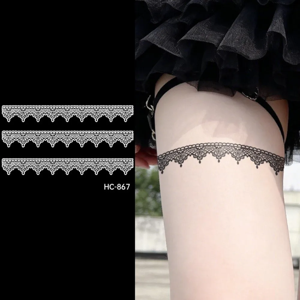 

Водостойкие переводные тату-наклейки: временные тату-декали в стиле индийского хенди с цветочными узорами, мгновенные, для ног, на основе травяного сока