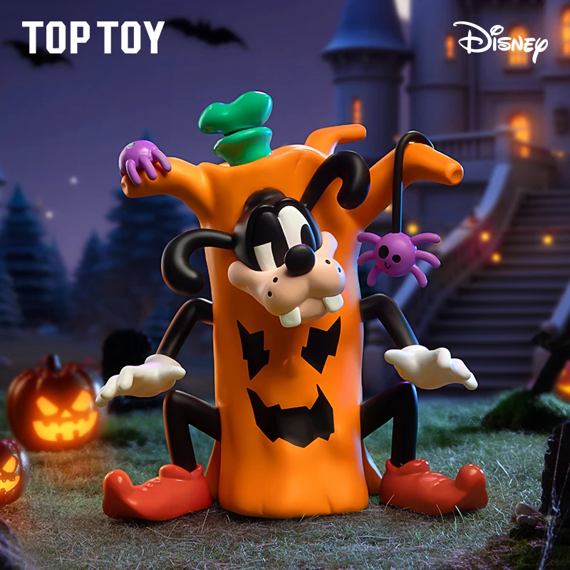TOPTOY Disney Halloween serie nocturna mágica juguete de moda caja ciega modelo figura de juguete decoración regalo de cumpleaños