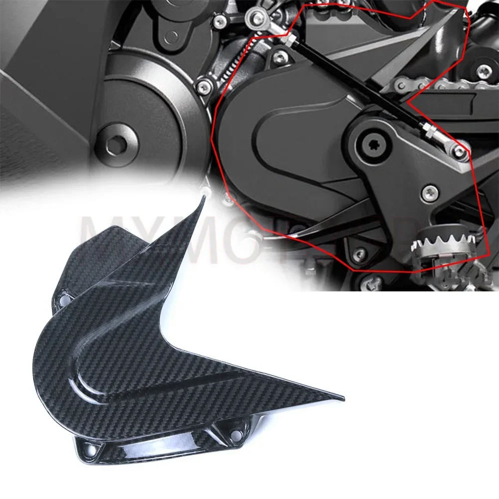 

Motorcycle For KTM Super Duke 790 Duke 890 2018 2019 2020 2021 Modified 3K Carbon Fiber Engine Sprocket Chain Cover Fairing