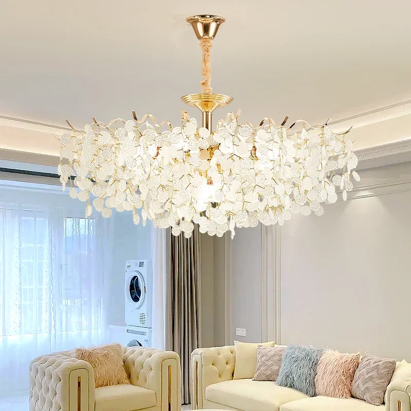 

Modern Living Room Lamp Crystal Chandelier With French Inspired Tree-like Design For Dining Room Fixtures