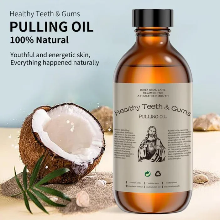 Coconut Oil Pull - 113g Brand Professional Óleo para Cuidado
