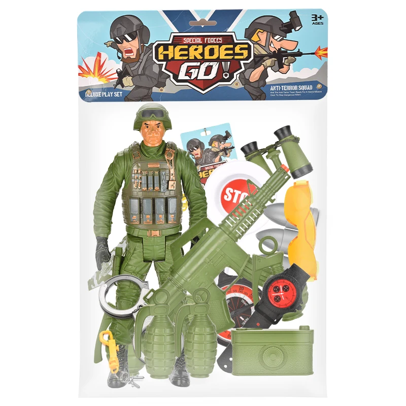 posable Military Action Figure - Highly Detailed Soldier & SWAT Model for Collectors and Enthusiasts