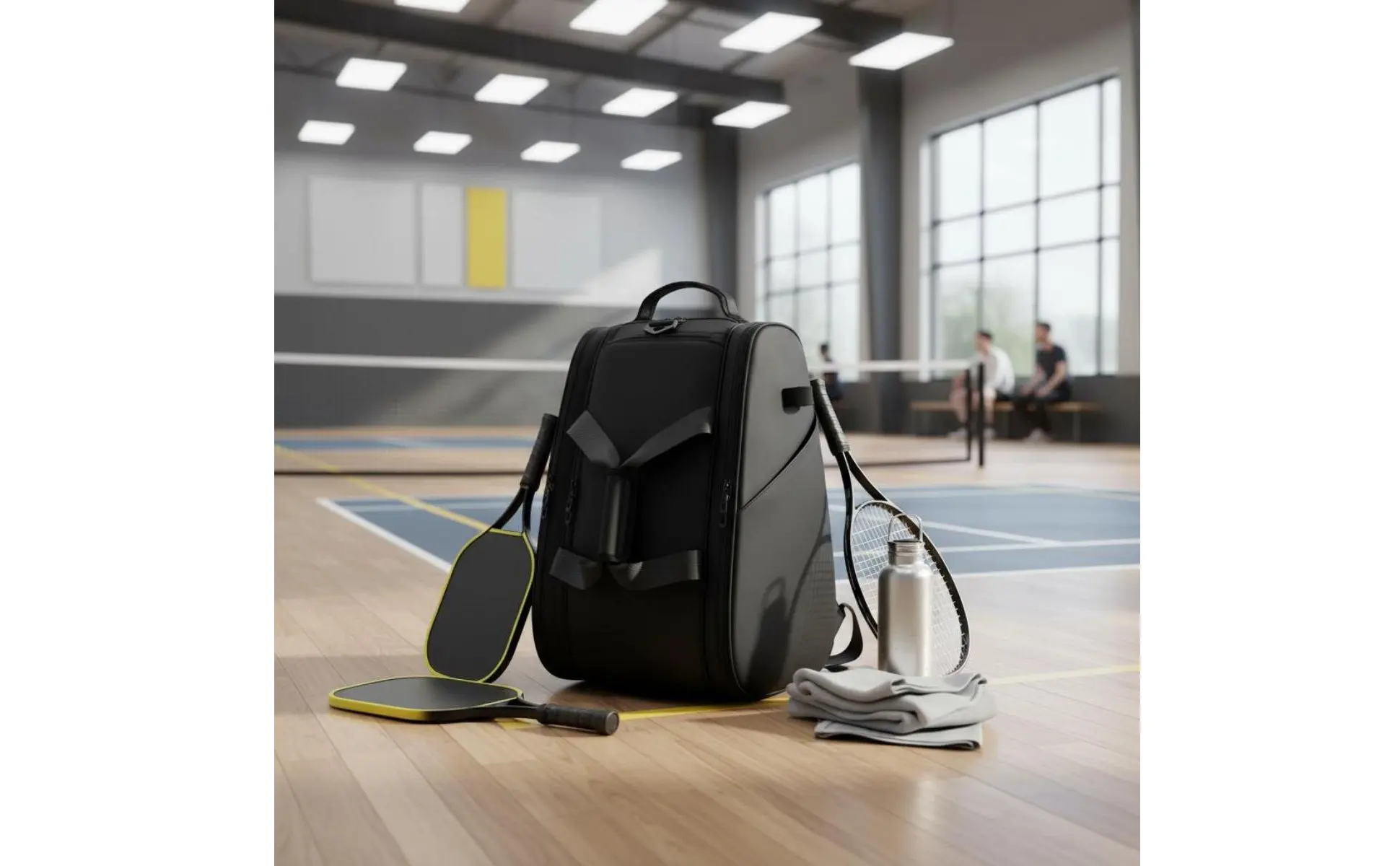 Pickleball Bag Large Capacity Pickleball Backpack Transformable Athletic Bag Multi-Functional Separate Shoe Compartment