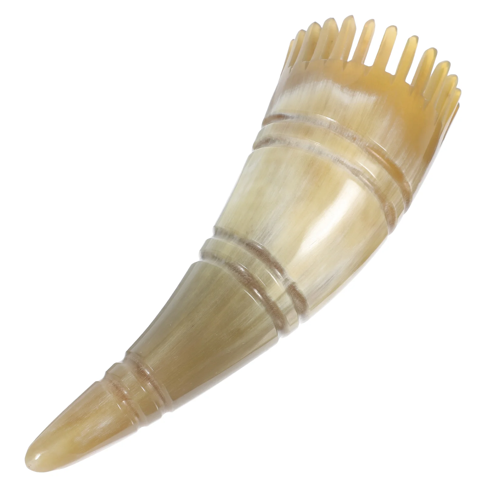 

Massage Comb Scalp Horn Hair Massager Brush Handheld Cleaning Head Treatment Boutique