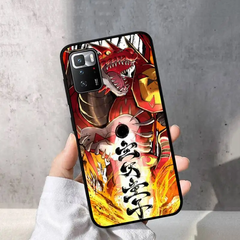 Digimon Phone Case For Redmi Note 4 X 5 A 6 7 8 Pro T 9 Pro 9S 10 Pro 11 Pro 11S 11Epro PocoM3pro