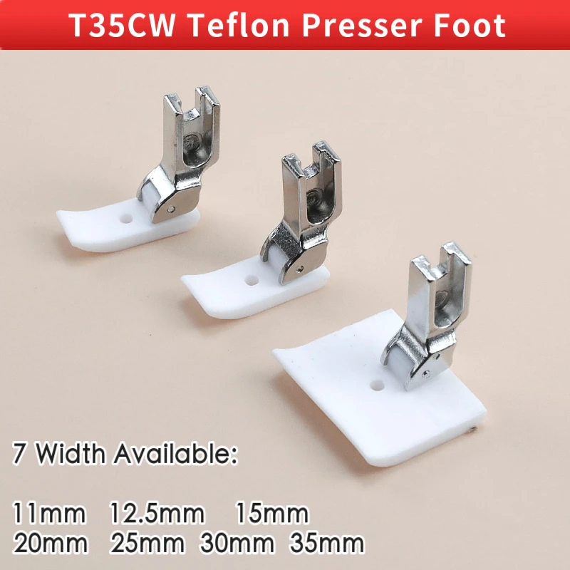 T35CW Plastic  Presser Foot  For Industrial Lockstitch Sewing Machine Accessories JUKI BROTHER Pressure Feet