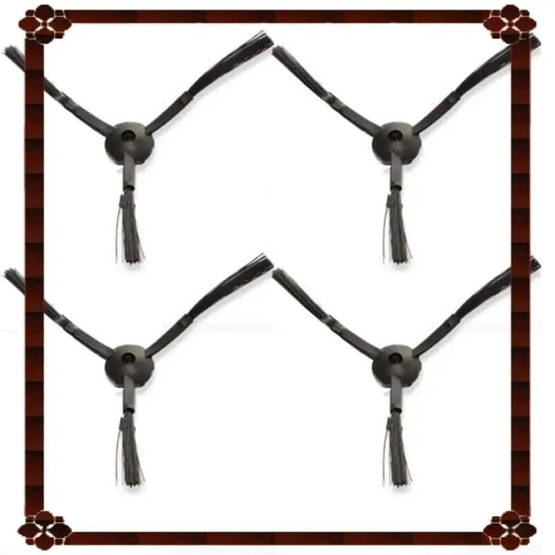 توصيل 24 ساعة 4 × فرشاة جانبية بلاستيكية للمكنسة الكهربائية Medion Md16192 Md18500 Md18501 Md18600