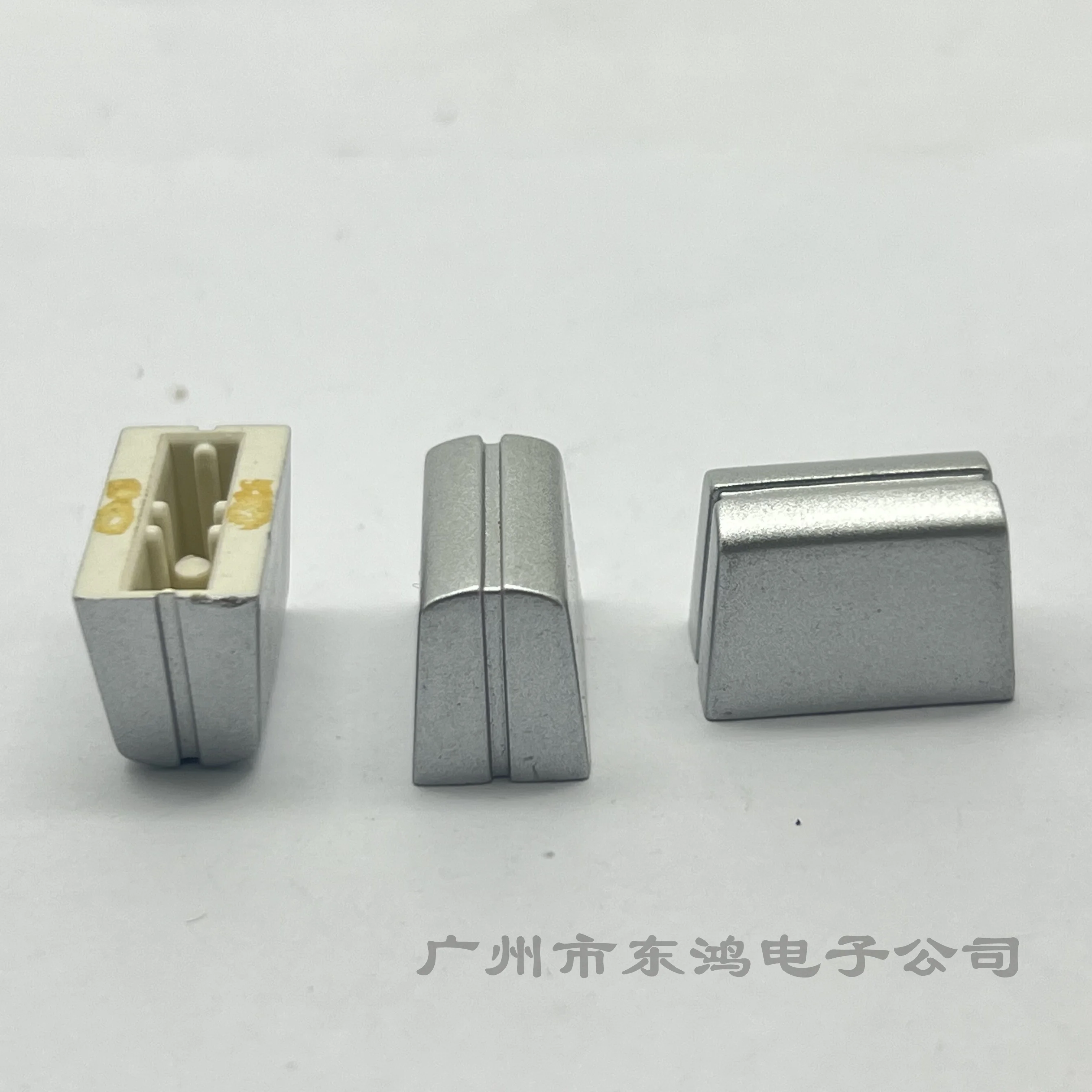 6 pcs mixer sliding potentiometer matching cap 13*10*12 straight sliding potentiometer pusher cap silver cover