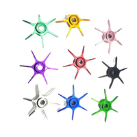 Fishing Reel Modified For Abu Max Series B3 B4 P3 P4 P5 Colored Water Droplet Wheel Six Star Pressure Relief Brake Fishing Tackl