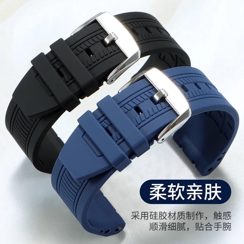 22mm Compatible with Tissot MotoGP Racing Collection Silicone Watch Strap - Genuine Original for Men, Model T115.417 / 427