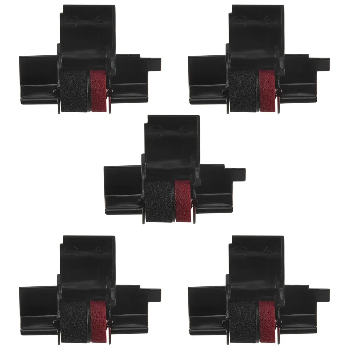 A46U IR-40T (5 Pack) Compatible Calculator Printer Ribbons Ink Roller - Black & Red view 4