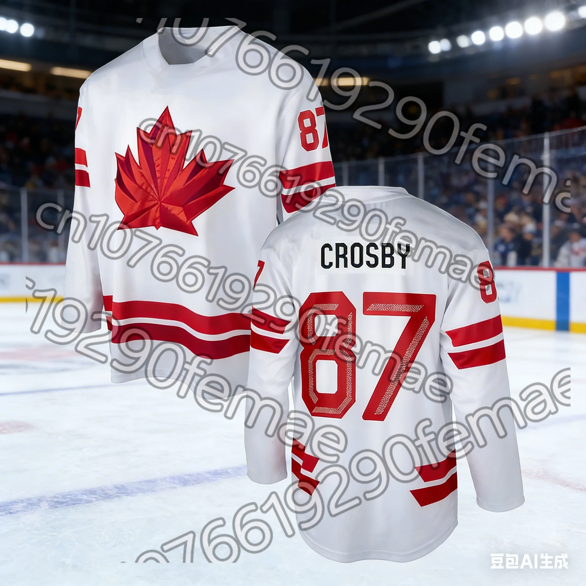Canadian Hockey Star McDavid Style Men's T-Shirt | 2026 Spring Summer Long Sleeve Sport Top | For Home, Party & Casual Outerwear
